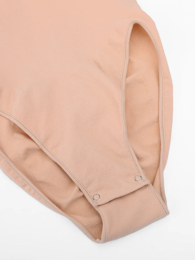 Pack 2 bodys reductores color nude y color marrón militar