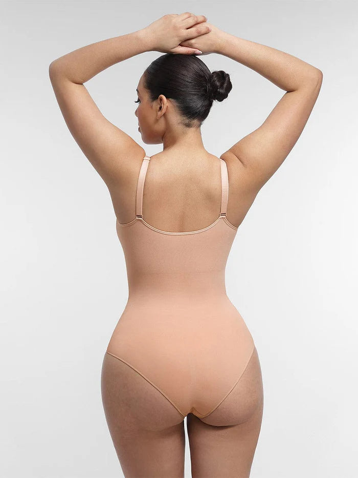 Body moldeador de cintura y soporte de pecho sin costuras