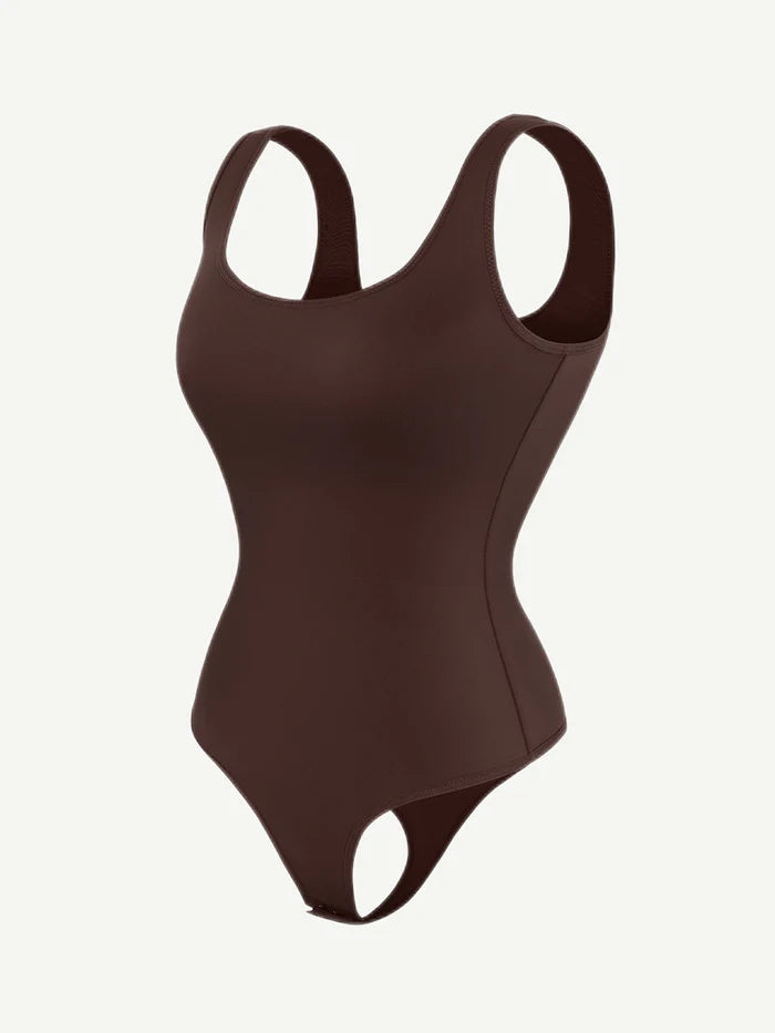Body tipo tanga con camiseta sin mangas y abdomen transpirable