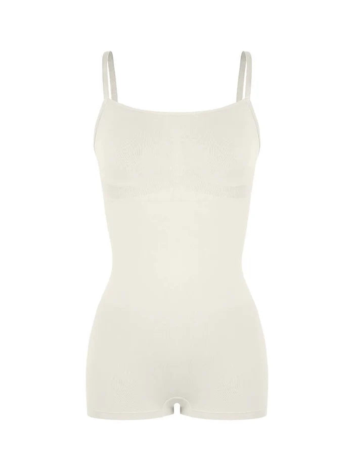 Body moldeador de cintura y abdomen sin costuras con tirantes ajustables