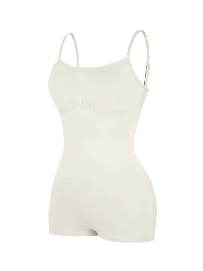 Body moldeador de cintura y abdomen sin costuras con tirantes ajustables