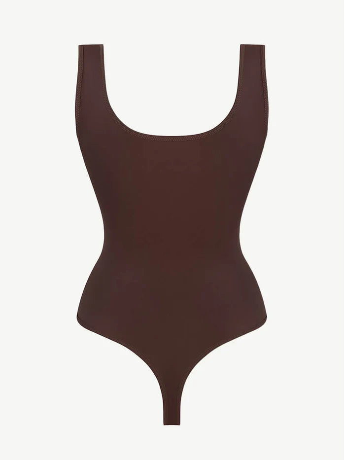 Body tipo tanga con camiseta sin mangas y abdomen transpirable